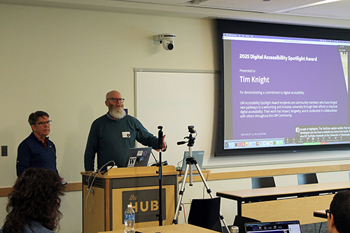 Terrill Thompson presents at GAAD 2025