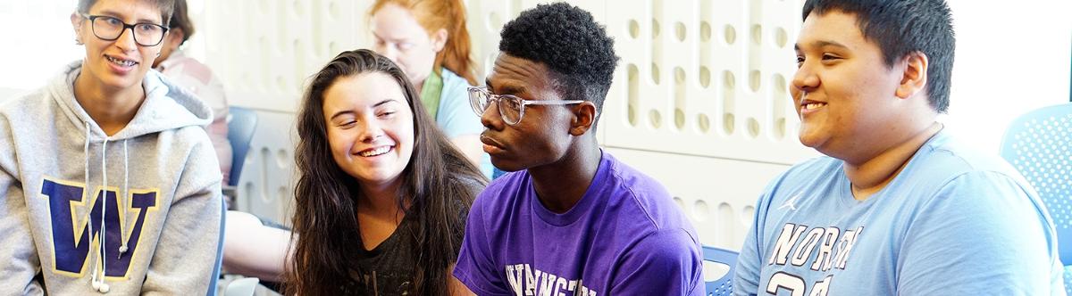 A group of students participating in the 2017 Summer Study