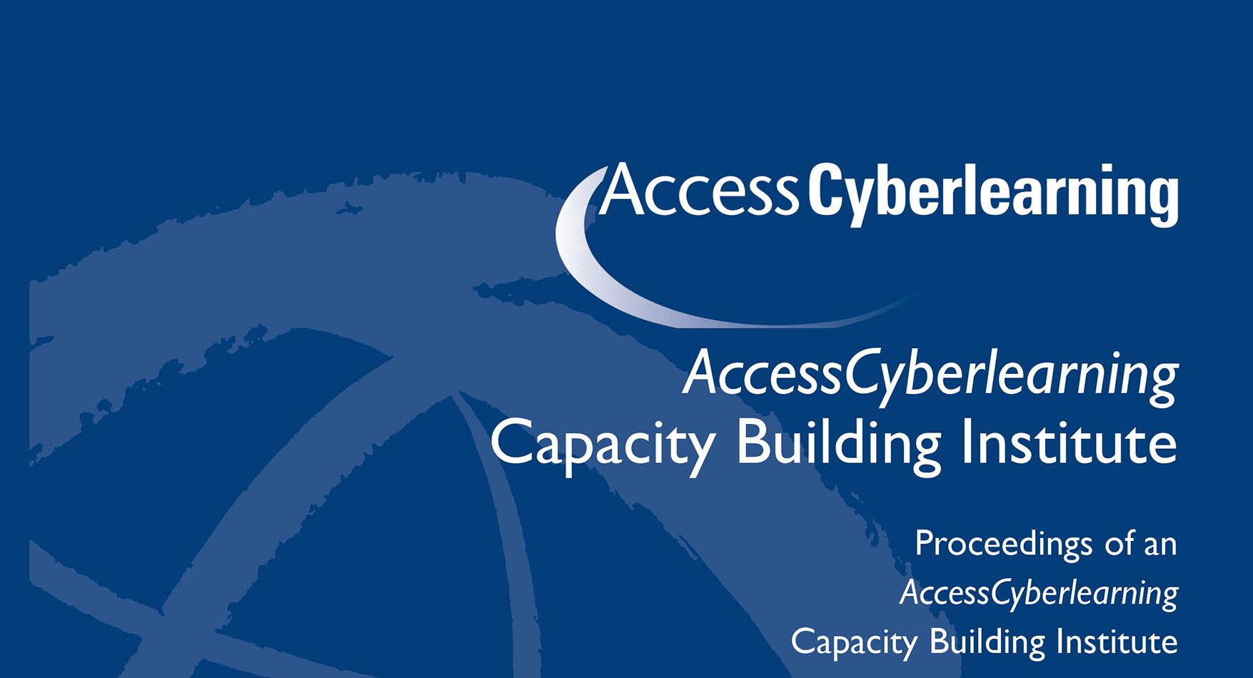 AccessCyberlearning Capacity Building Institute (2016)