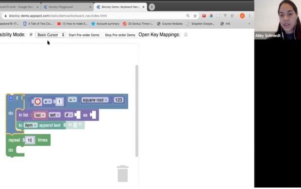 Blockly Keyboard Navigation