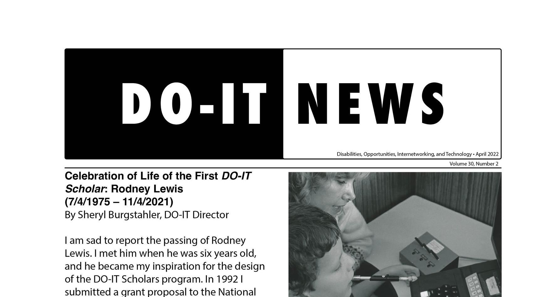DO-IT News April 2022