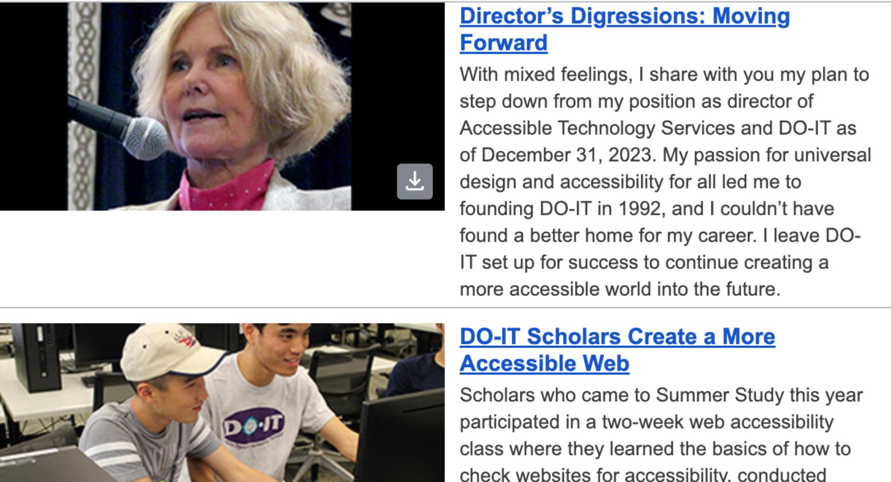 DO-IT News December 2023