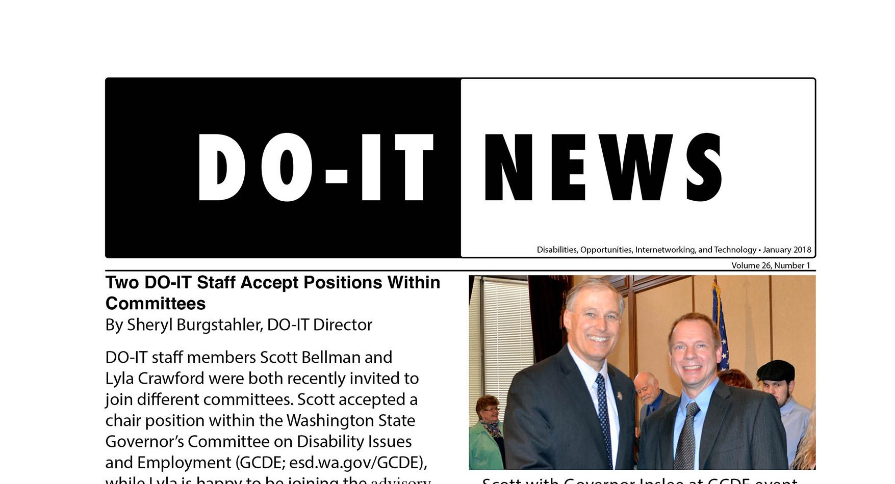 DO-IT News January 2018