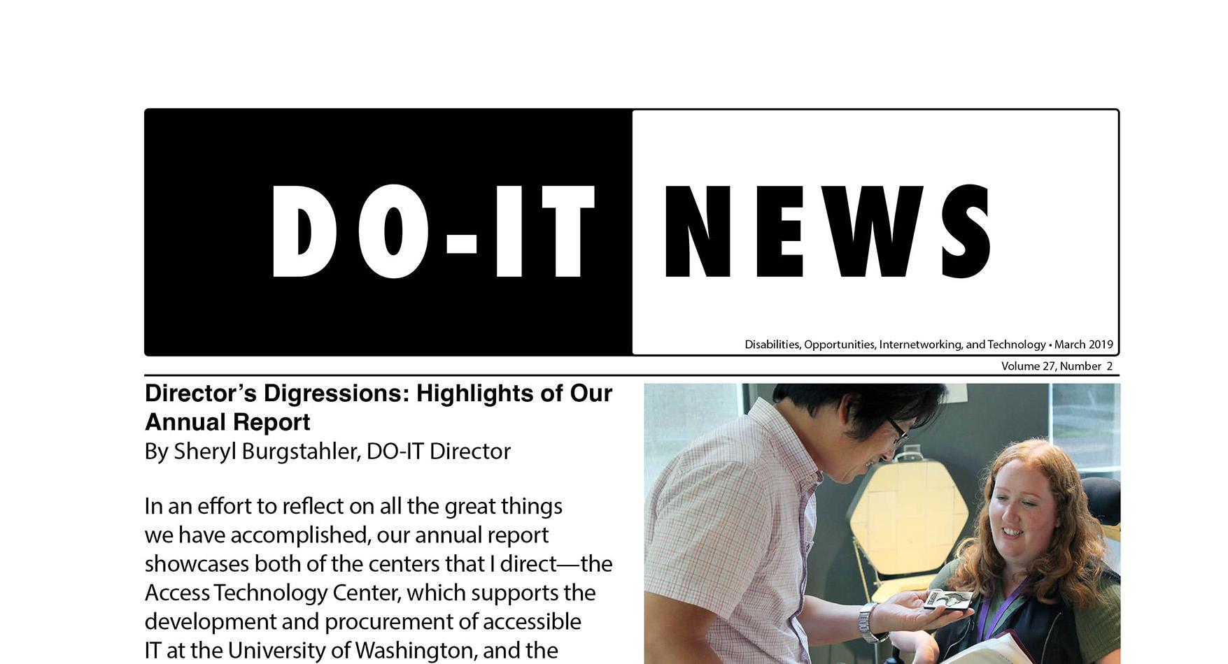 DO-IT News March 2019