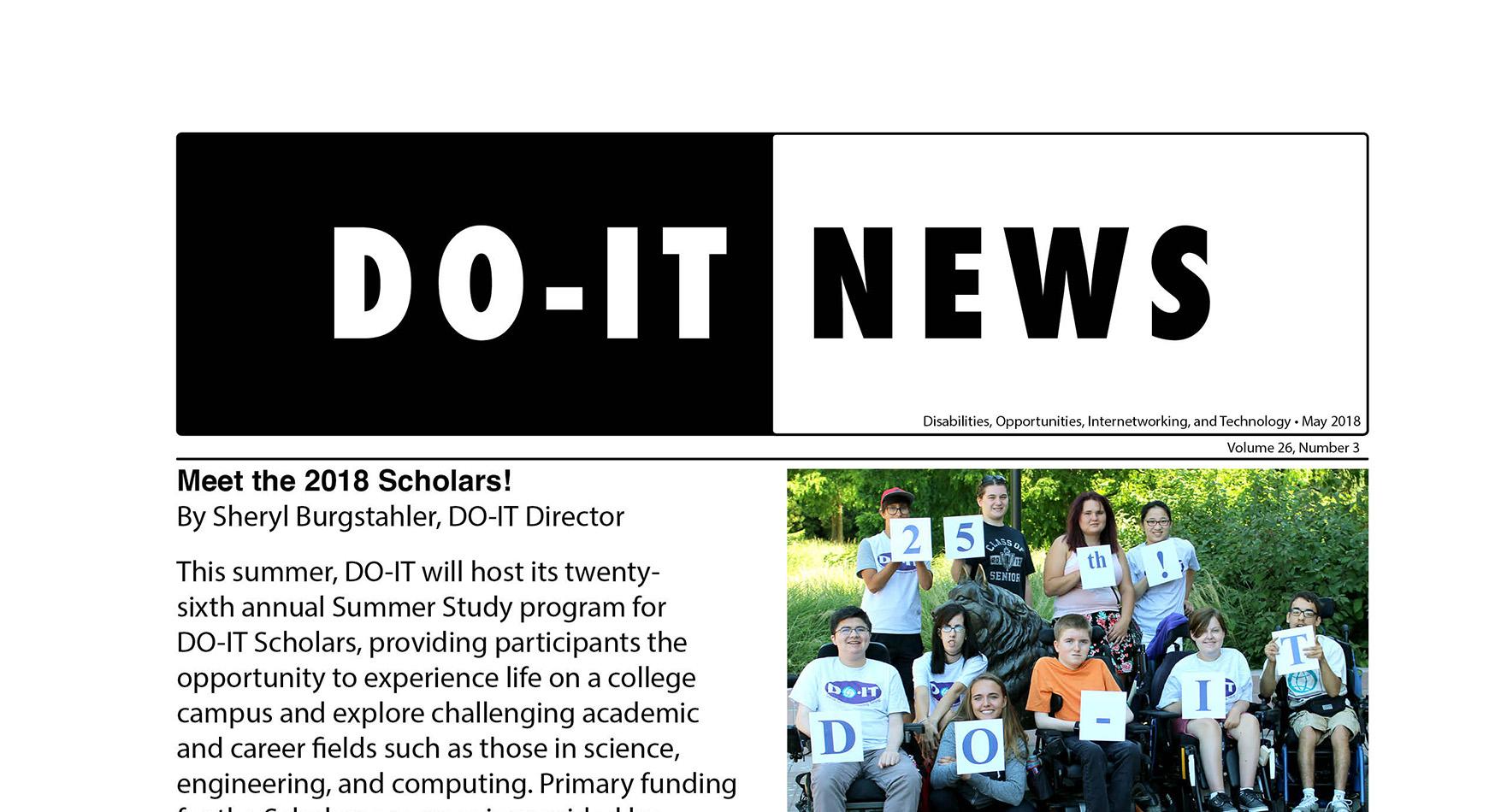 DO-IT News May 2018