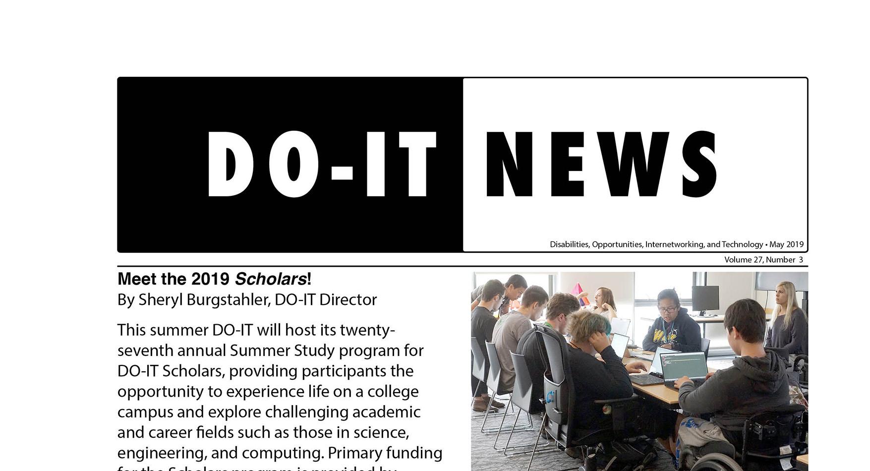 DO-IT News May 2019
