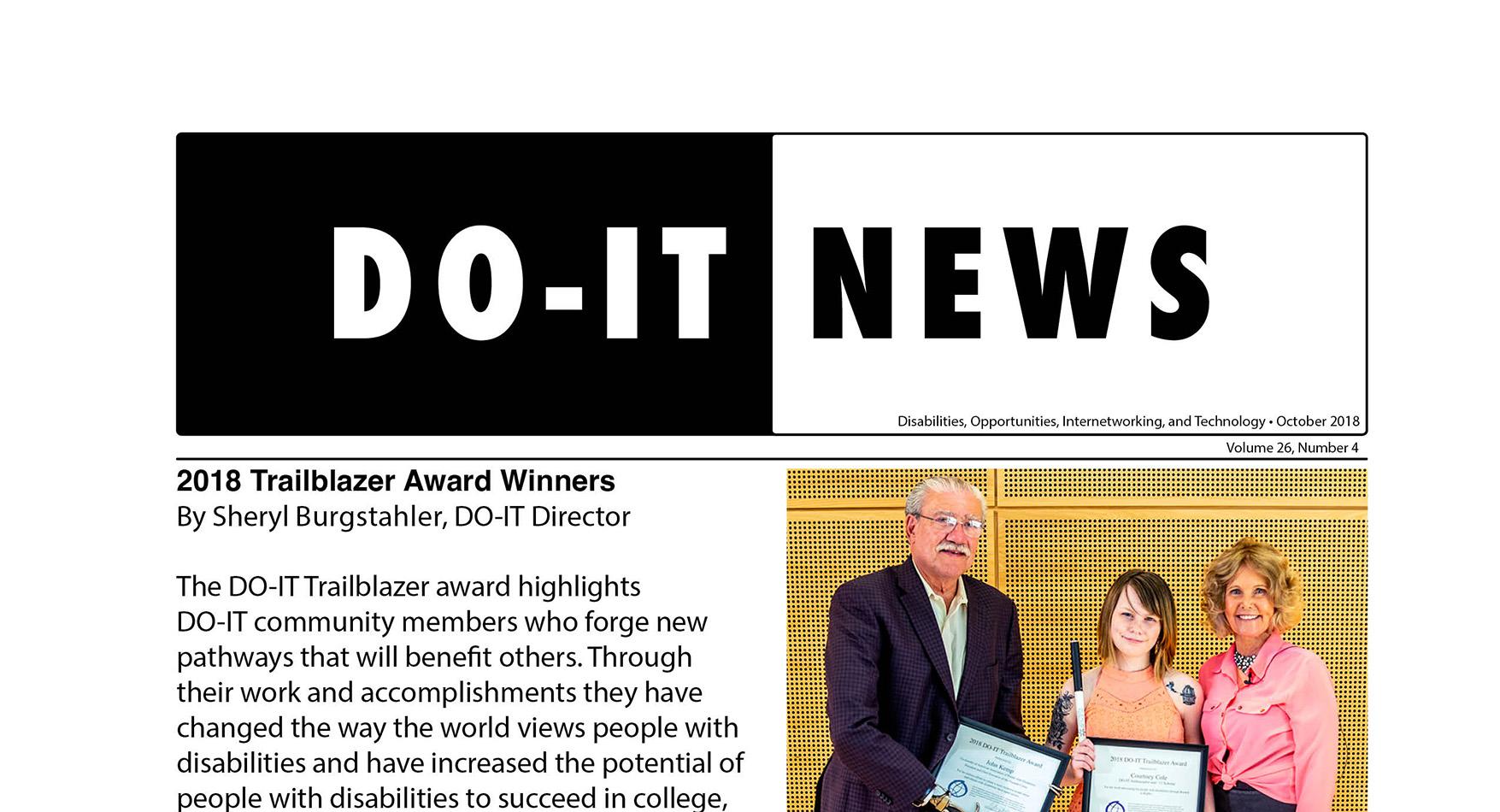 DO-IT News October 2018
