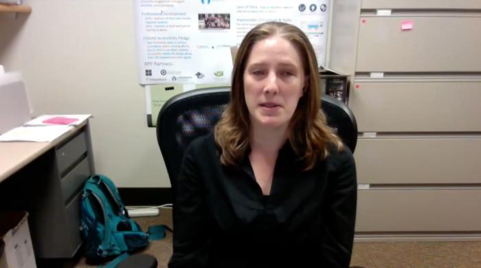 a cover of the webinar