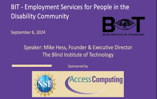 BIT Employment Services for People in the Disability Community