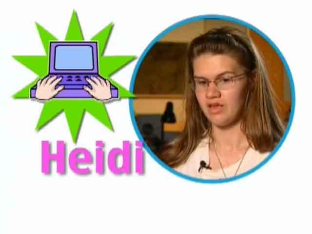 This is the image for DO-IT Scholar Profile: Heidi video