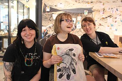 Three DO-IT Scholars show their artwork