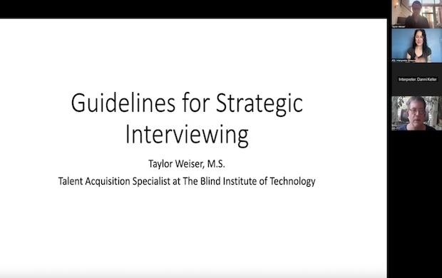 Guidelines for Strategic Interviewing