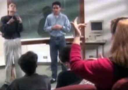 This is the image for Working Together: Faculty and Students with Disabilities video