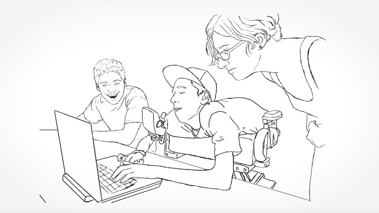 This is the image for Teaching Accessible Computing	 video